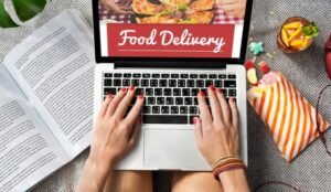 food delivery website ui design

