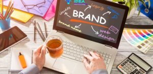 corporate website design on brand template
